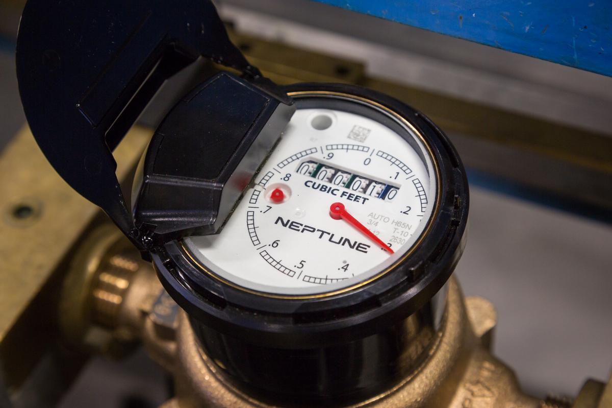 how to read a water meter