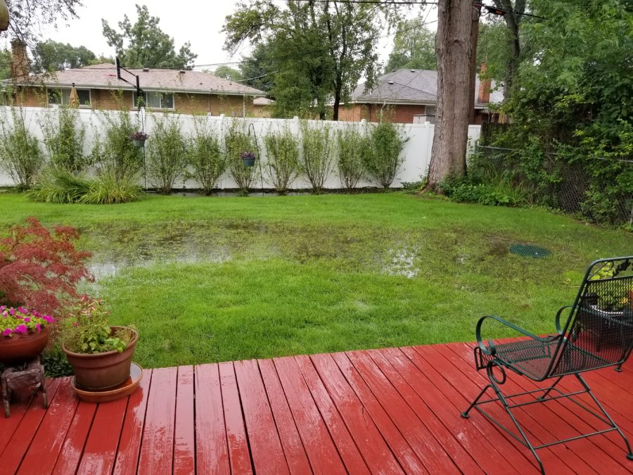How To Avoid Flooded Backyards